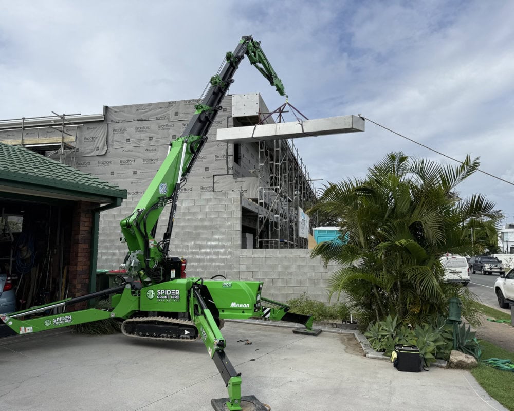 Our Team Works - Spider Crane Hire